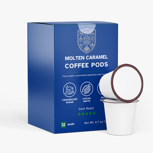 Molten Caramel Coffee Pods Dark Roast