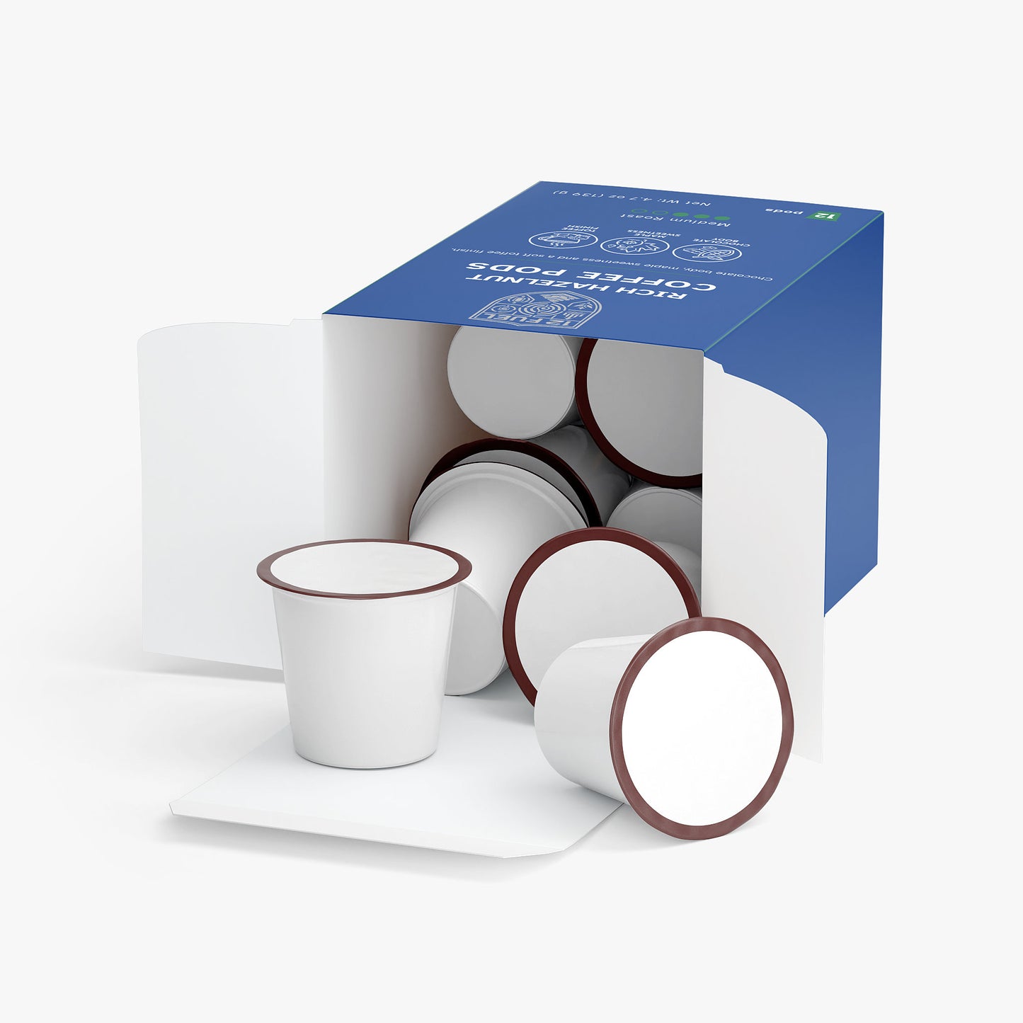 Rich Hazelnut Coffee Pods Medium Roast