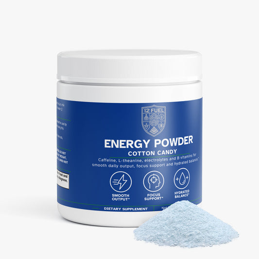 Energy Powder Cotton Candy