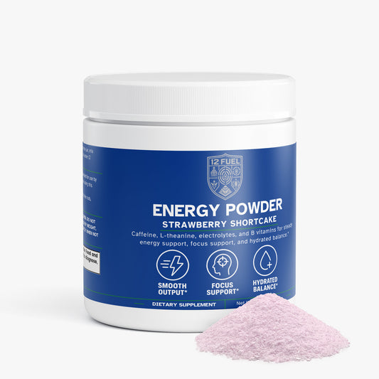 Energy Powder Strawberry Shortcake