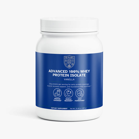 Advanced 100% Whey Protein Isolate Vanilla
