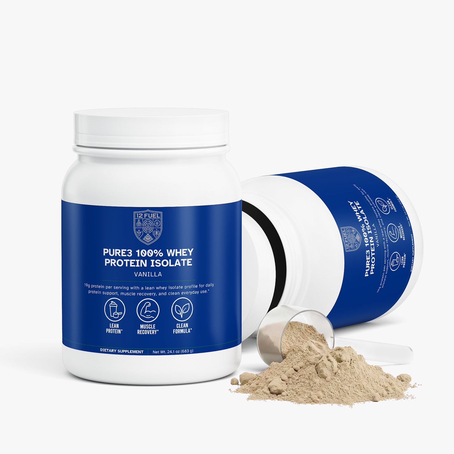 Pure3 100% Whey Protein Isolate Vanilla