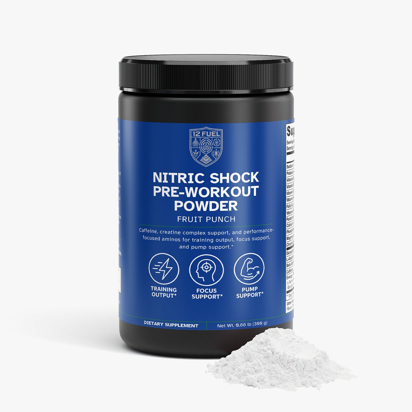 Nitric Shock Pre-Workout Powder Fruit Punch