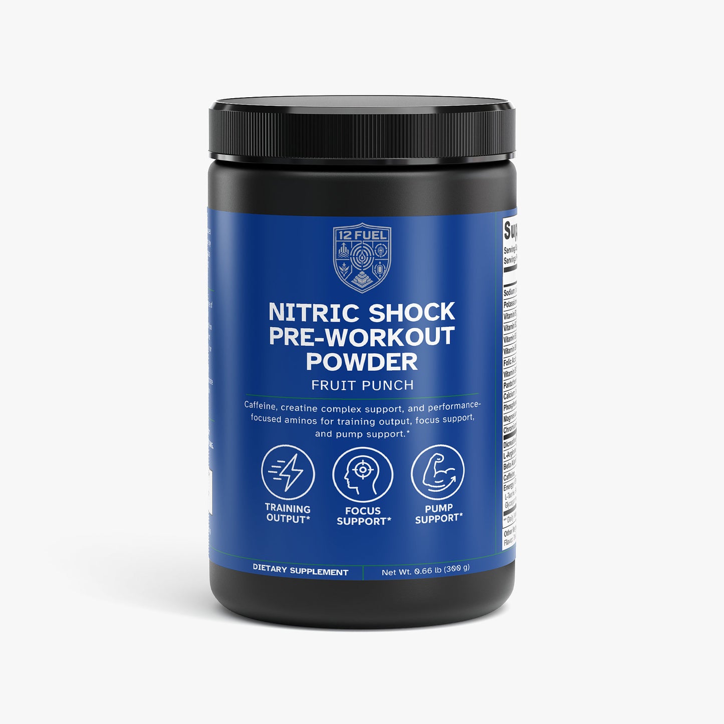 Nitric Shock Pre-Workout Powder Fruit Punch
