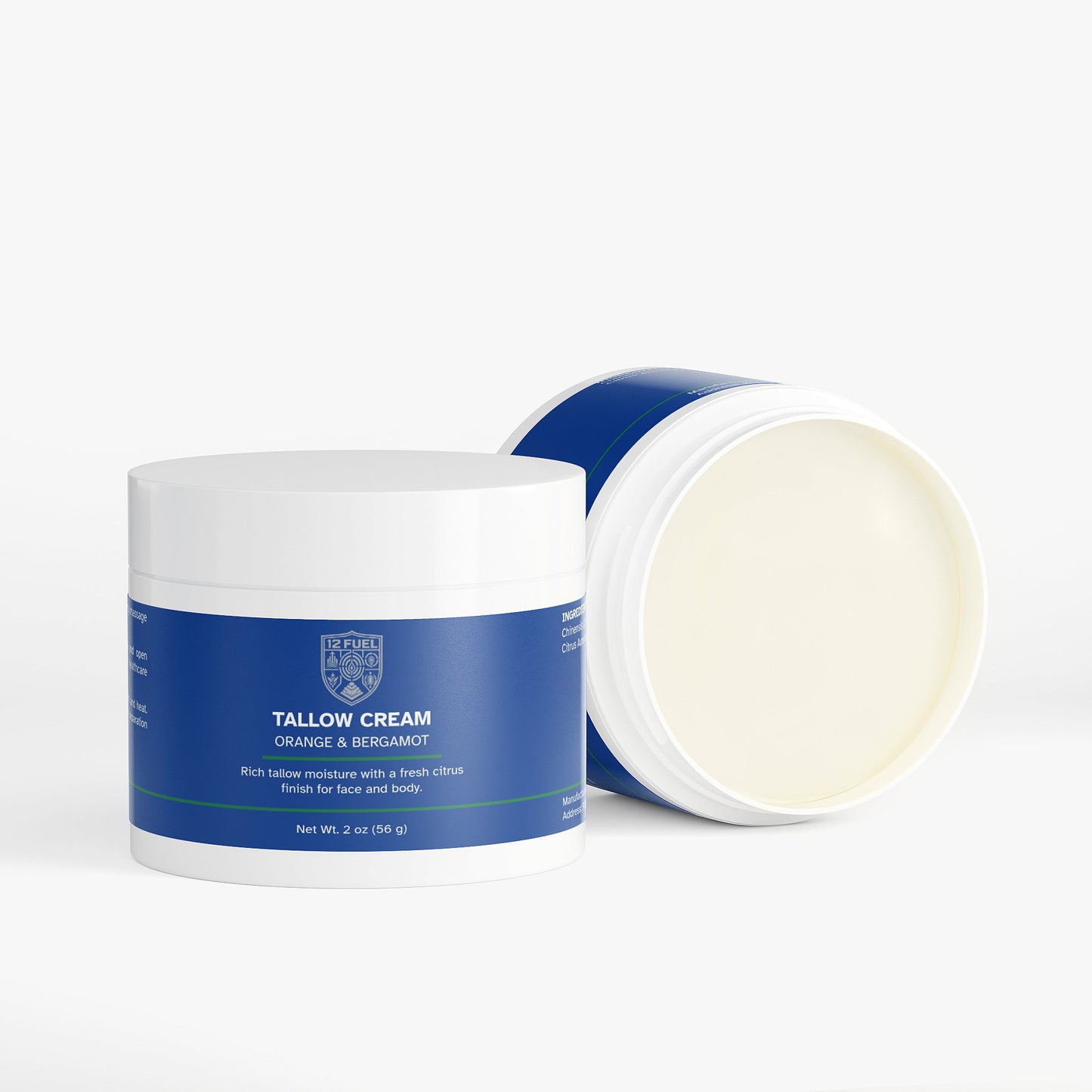 Tallow Cream Orange & Bergamot